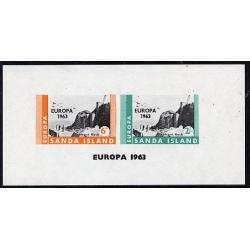 Sanda 1963  EUROPA m/sheet showing LIGHTHOUSE mnh