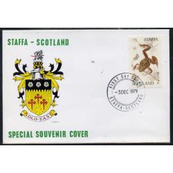Staffa 1979 FROGS - MARSH FROG on first day cover