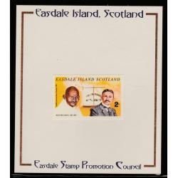 Easdale 1996 GANDHI 2p on PUBLICITY PROOF CARD