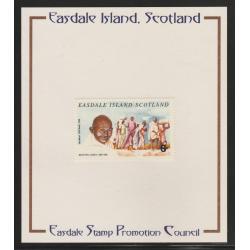 Easdale 1996 GANDHI 6p on PUBLICITY PROOF CARD