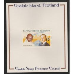 Easdale 1996 GANDHI  20p on PUBLICITY PROOF CARD
