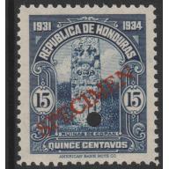 Honduras 1931 RUINS 15c SPECIMEN - ex ABN Co Archives