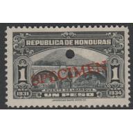 Honduras 1931 BRIDGE 1p SPECIMEN - ex ABN Co Archives