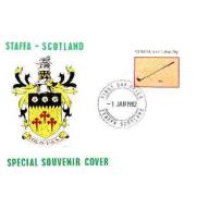 Staffa 1982 SPORTS ACCESSORIES 20p (GOLF) perf single on first day cover