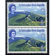 St Kitts 1963 Mt MISERY CRATER 6c VARIETY mnh