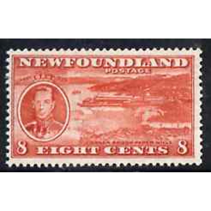 Newfoundland 1937 CORONATION 8c Perf 13 mint