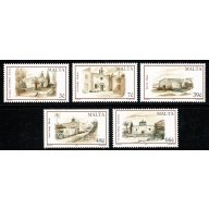 Malta. 2004. Chapels. Set of 5 values. Unmounted Mint. SG 1375-1379
