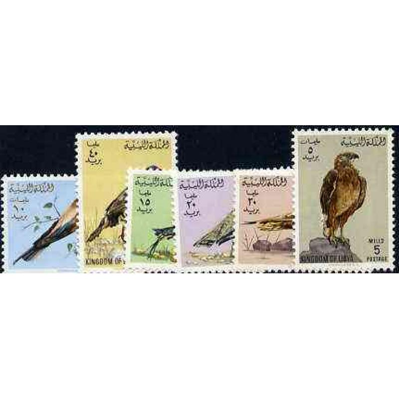 Libya 1965  BIRDS set of 6 mnh