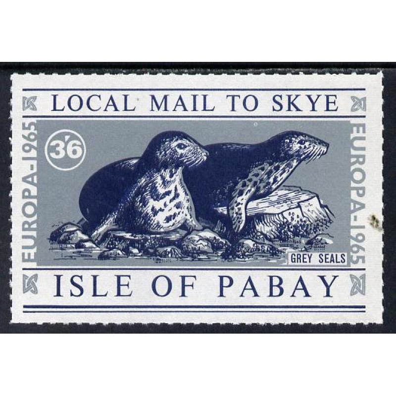 Pabay 1965 EUROPA - SEAL  m/sheet mnh
