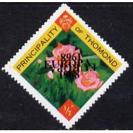Thomond 1968 ROSES - EUROPA OPT DOUBLED, one INVERTED mnh