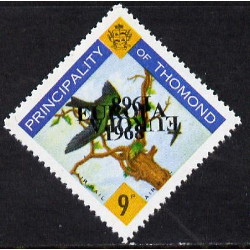 Thomond 1968 Martin - EUROPA OPT DOUBLED, one INVERTED mnh