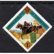 Thomond 1968 SHOW  JUMPING - EUROPA OPT DOUBLED, one INVERTED mnh
