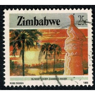 Zimbabwe 1985-88. 25c Perf 14½.  Fine Used. SG 672