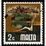 Malta. 1973-76 issue. 2c "Agriculture". Fine used. SG 492