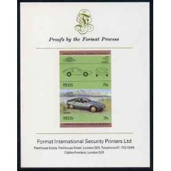 Nevis 1985 PORSCHE mperf on FORMAT INTERNATIONAL PROOF CARD