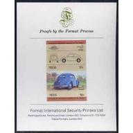 Nevis 1984 VW BEETLE mperf on FORMAT INTERNATIONAL PROOF CARD