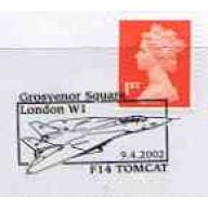 GB Postmark - 2002 cover with special TOMCAT cancel