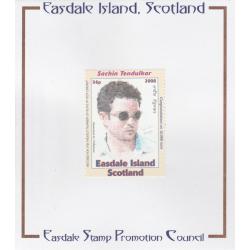 Easdale 2008 sachin tendulkar - CRICKETER  on PUBLICITY PROOF CARD
