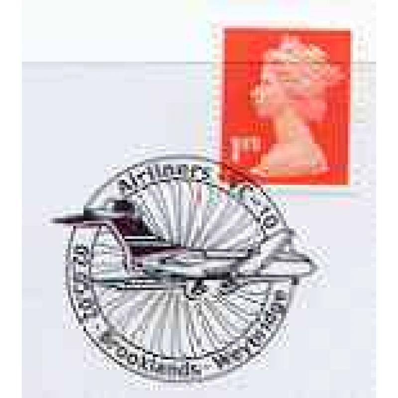 GB Postmark - 2002 cover with special VC-10 cancel