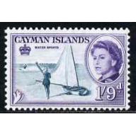 Cayman Is 1962 WATER SPORTS 1s9d mnh