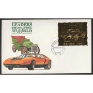 Zambia 1987 CLASSIC CARS in GOLD - CHEVROLET on First Day Cover