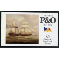 GB 1987  STORY of P & O  Prestige booklet complete & fine