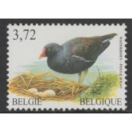 Belgium 2002 BIRDS - MOORHEN mnh