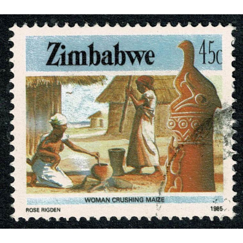 Zimbabwe 1985-88. 45c Perf 14½.  Fine Used. SG 676