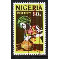 Nigeria 1975 POTTERY opt&#039;d SCHOOL SPECIMEN