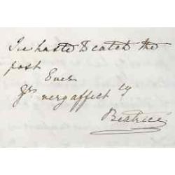 GB 1883 LETTER from PRINCESS BEATRICE