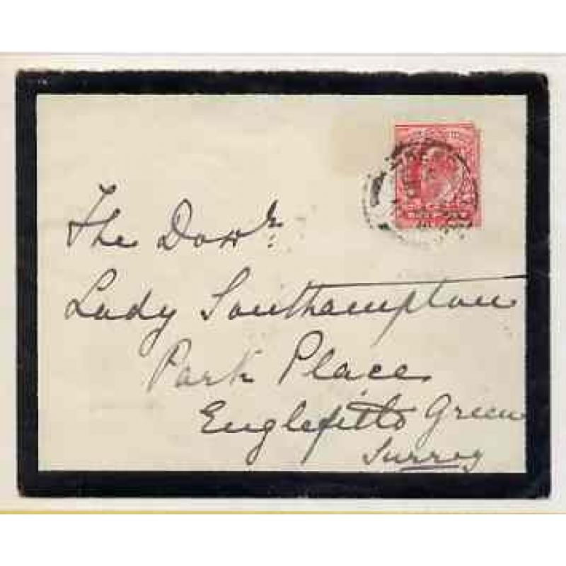 GB 1910 LETTER from PRINCESS BEATRICE