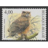 Belgium 2002 BIRDS - EAGLE OWL mnh
