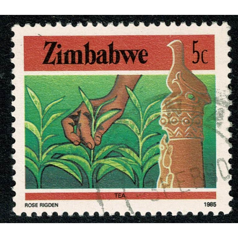 Zimbabwe 1985-88. 5c Perf 14. Fine Used. SG 662a