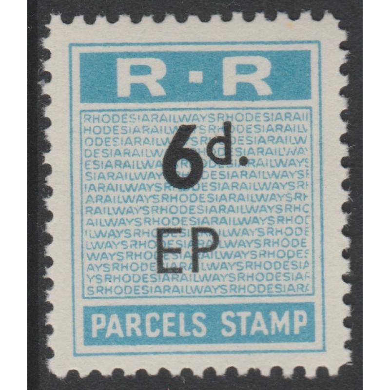 Norther Rhodesia 1951-68 RAILWAY PARCEL STAMP mnh