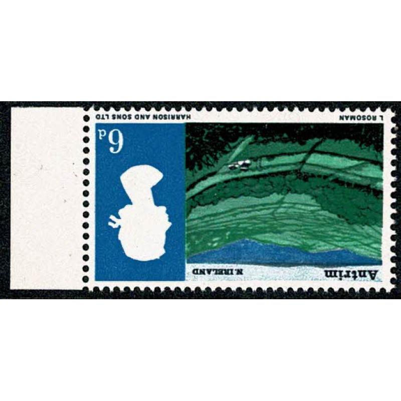 1966 Landscapes 6d (ord). WATERMARK INVERTED. SG 690Wi