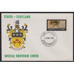 Staffa 1982 BEES  60p on first day cover