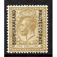 Bechuanaland 1925 overprint on GB KG5 1s mnh