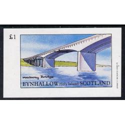 Eynhallow 1982 BRIDGES imperf souvenir sheet