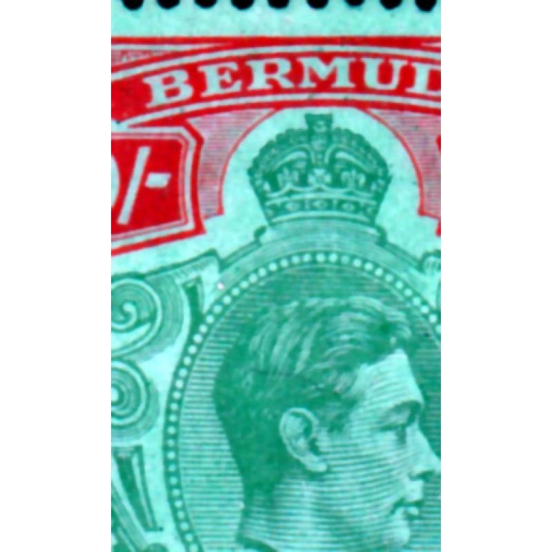 Bermuda 1938 KG6 10s with NEWLY DISCOVERED VARIETY fine mint