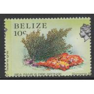 Belize 1984 SEA FANS 10c perf shift mnh