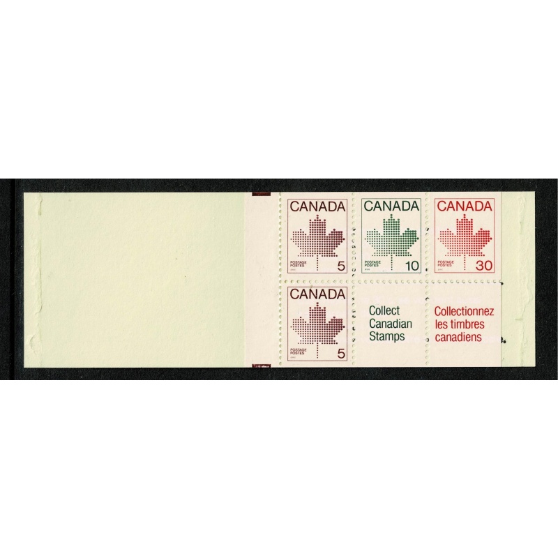 1982 50c Provincial Legislature Buildings. Set of 10 booklets SB89.