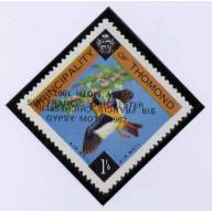 Thomond 1967 BIRD with SIR FRANCIS CHICHESTER OPT DOUBLED, one INVERTED mnh