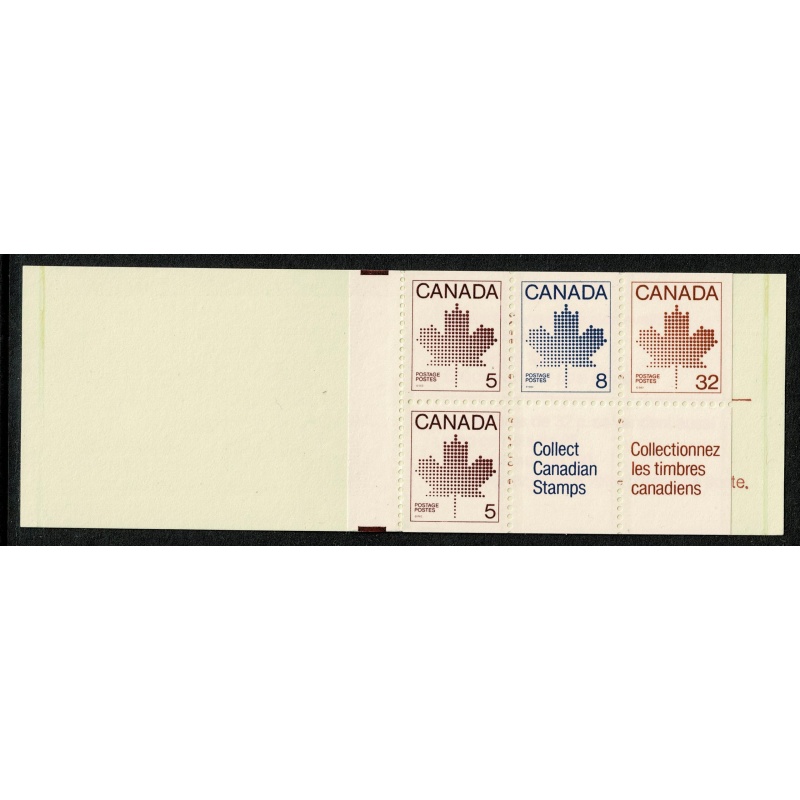 1983 50c Provincial Legislature Buildings. Set of 10 booklets. Indian red on cream covers. SB91