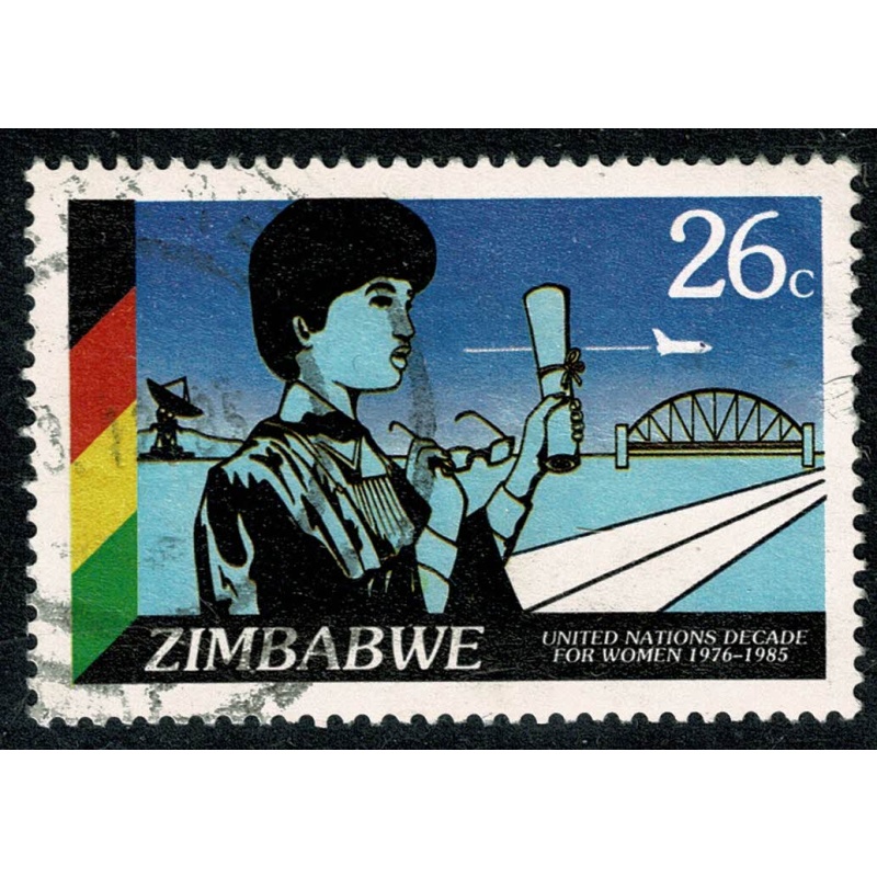 Zimbabwe. 1985 UN Decade for Women 26c. Fine Used. SG 687