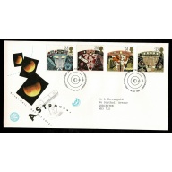1990 Astronomy. Philatelic Bureau FDI Handstamp.