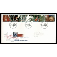 1992 Queen's Accession. Philatelic Bureau FDI Handstamp.
