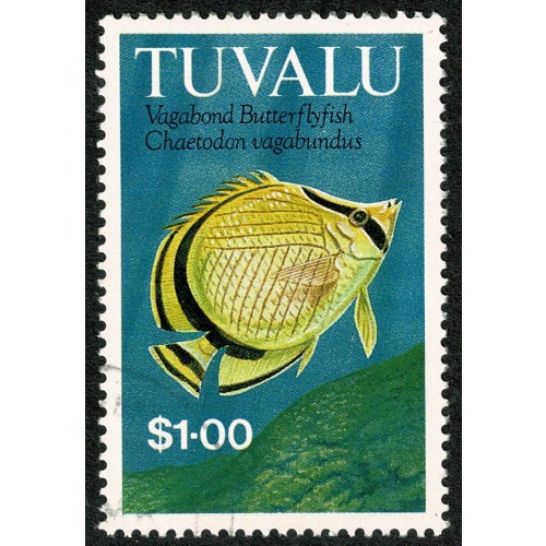 1992 Fish. $1. Fine used single. SG 644