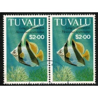 1992 Fish. $2. Fine used pair. SG 645