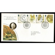 1993 Marine Timekeepers. Philatelic Bureau FDI Handstamp.
