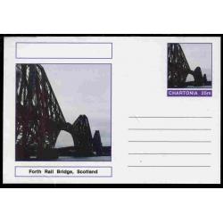 Fantasy (Chartonia) - FORTH RAIL  BRIDGE - Postal stationery card